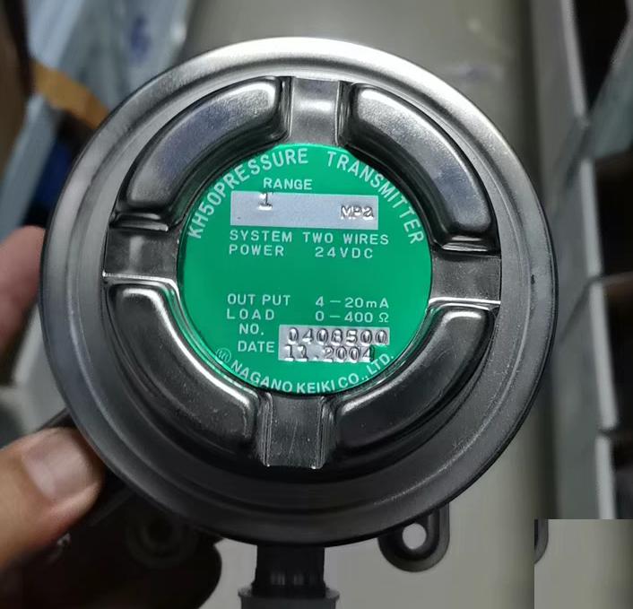 NAGANO KEIKI KH50 1MPa 24VDC 4-20mA 0-400Ω 2004 11