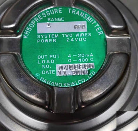 NAGANO KEIKI KH50 1MPa 24VDC 4-20mA 0-400Ω
