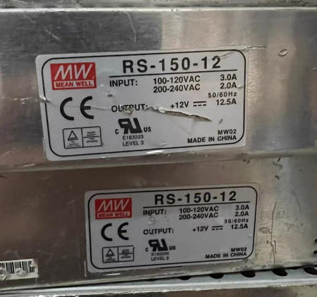 NES-150-12 RS-150-12 12V 12 5A              12V                                    0 62KG