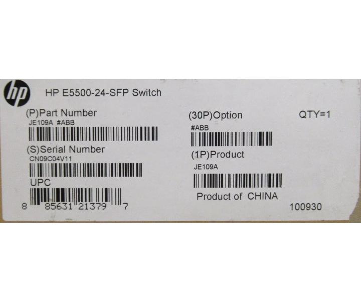 5500-24SFP 1000Base-X 3COM JE109A