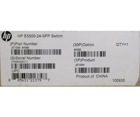 5500-24SFP 1000Base-X 3COM JE109A