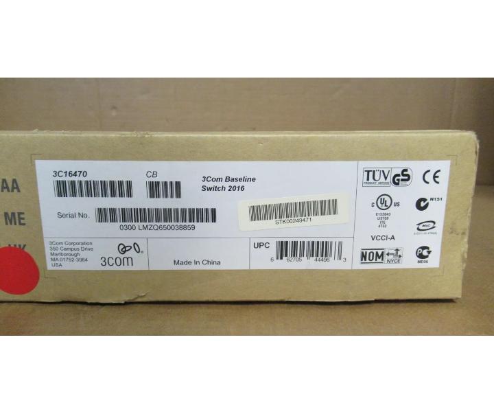 16-Port 3Com 3C16470