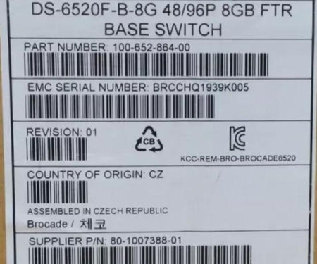 DS-6520B 96-Port 16Gb