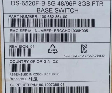 DS-6520B 96-Port 16Gb
