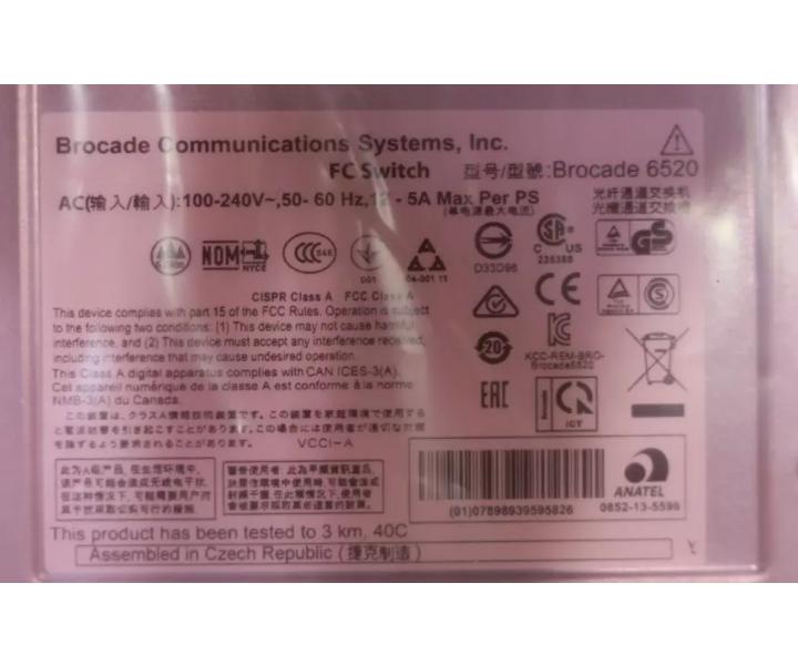 DS-6520B 96-Port 16Gb