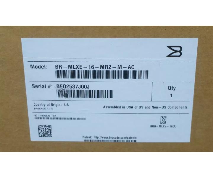 MLXe-16 16-Slot BR-MLXE-16-MR2-M-AC BR-MLX-MR2-M