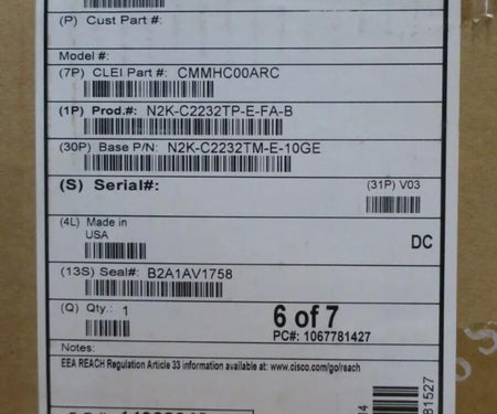 N2K-C2232TM-E-10GE N2K-M2800P