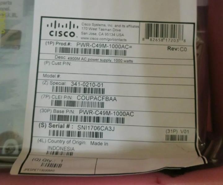 PWR-C49M-1000AC 4900M