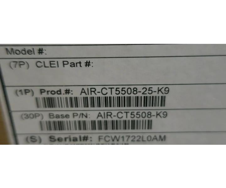 AIR-CT5508-25-K9