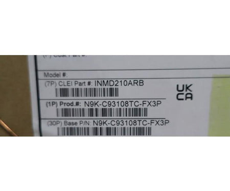 N9K-C93108TC-FX3P 100G QSFP28