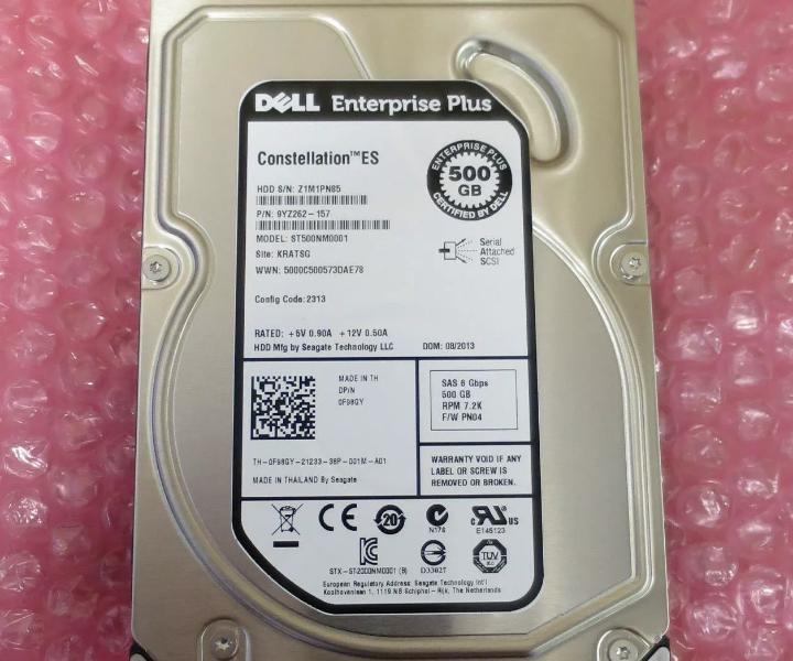 9YZ262-157 500GB ST500NM0001 F98GY
