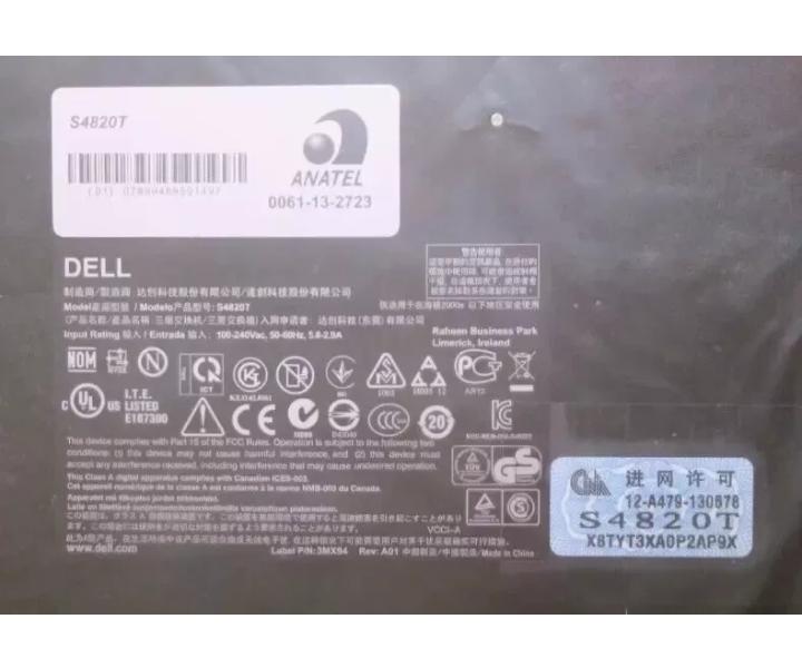 Force10 S4820T 10GbE RJ45 H9NXW