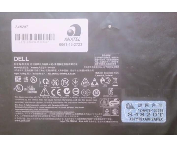 Force10 S4820T 10GbE RJ45 H9NXW