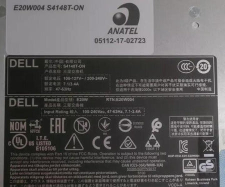 S4148T-ON RJ45 100GE 40GE OS10