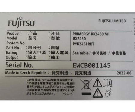 RX2450 512GB 480GB