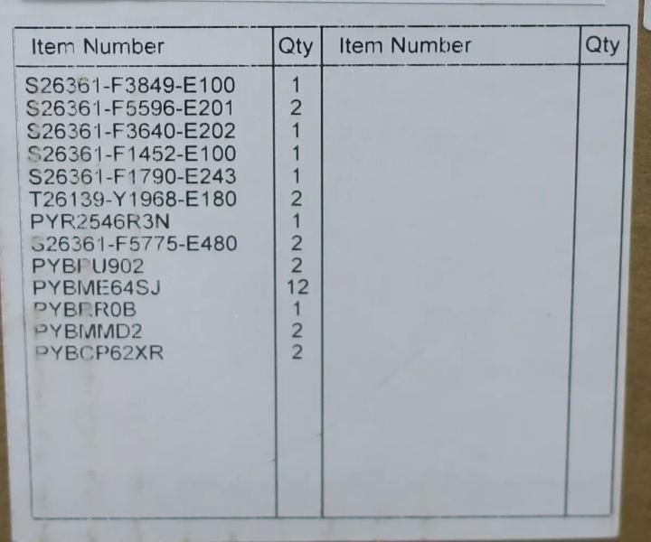 RX2540 256GB 480GB