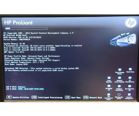 E5-2697v3 DL360 GEN9 14Core 128GB