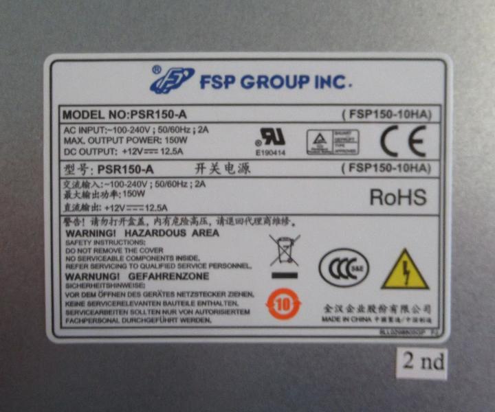 PSR150-A 150W A5500 JD362A