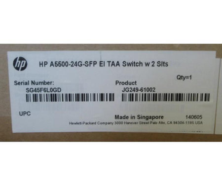 5500-24G-SFP 24Port Layer3 JG249A A5500