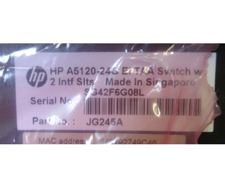 A5120-24G 24-Port Layer3 JG245A