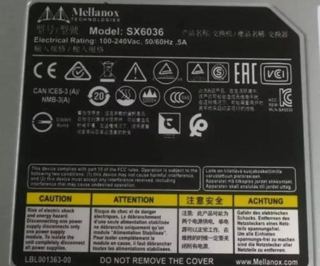 8831-F36 SX6036 56Gb FDR14