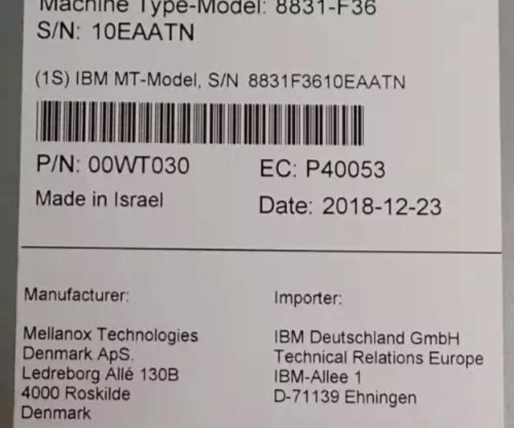 8831-F36 SX6036 56Gb FDR14