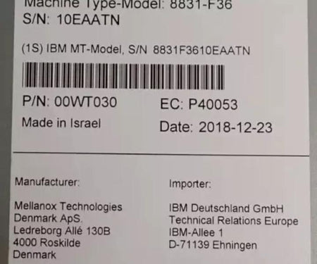 8831-F36 SX6036 56Gb FDR14