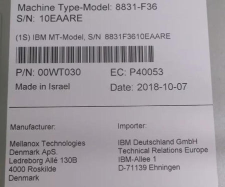 8831-F36 SX6036 56Gb FDR14