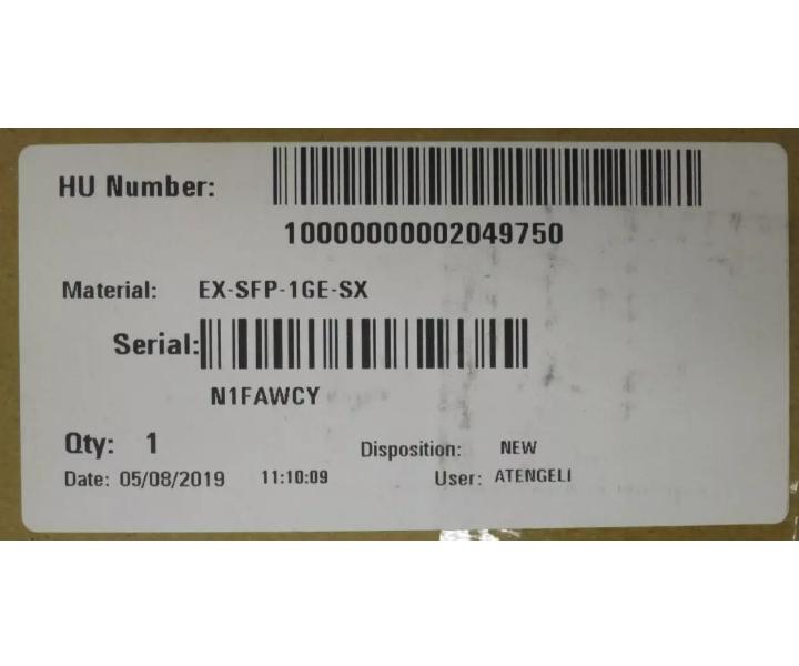 EX-SFP-1GE-SX 740-011613