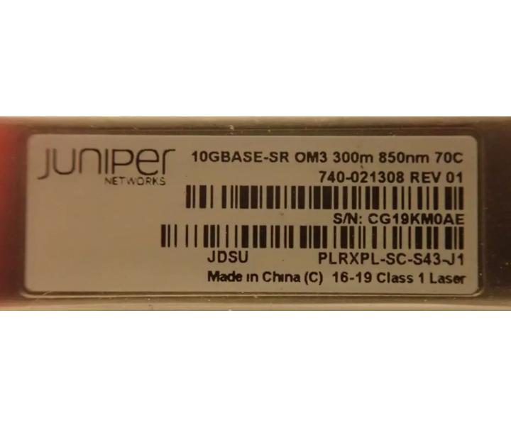 10GBase-SR 740-021308 PLRXPL-SC-S43-J1