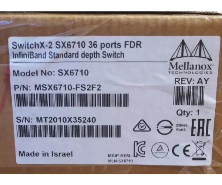 SwitchX-2 MSX6710-FS2F2 SX6710