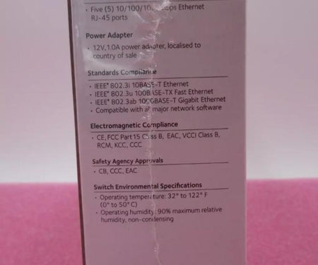 5-Port GS105Ev2 RJ45