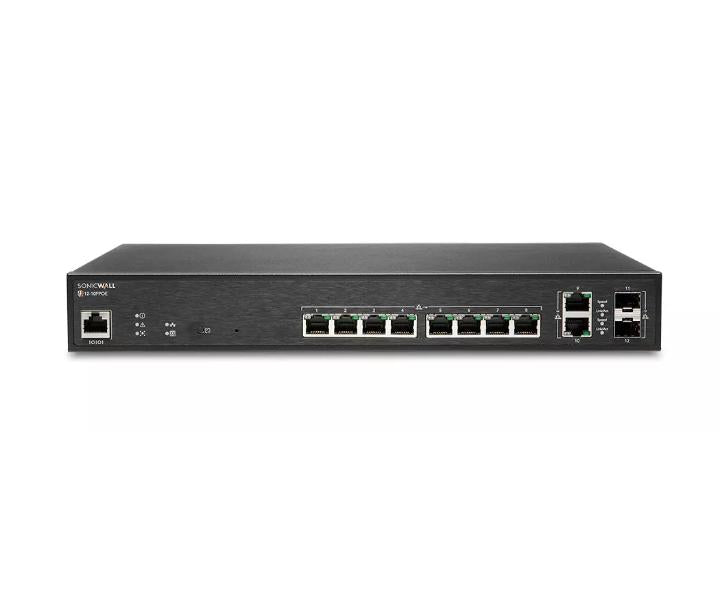 SWS12-10FPOE 1GbE