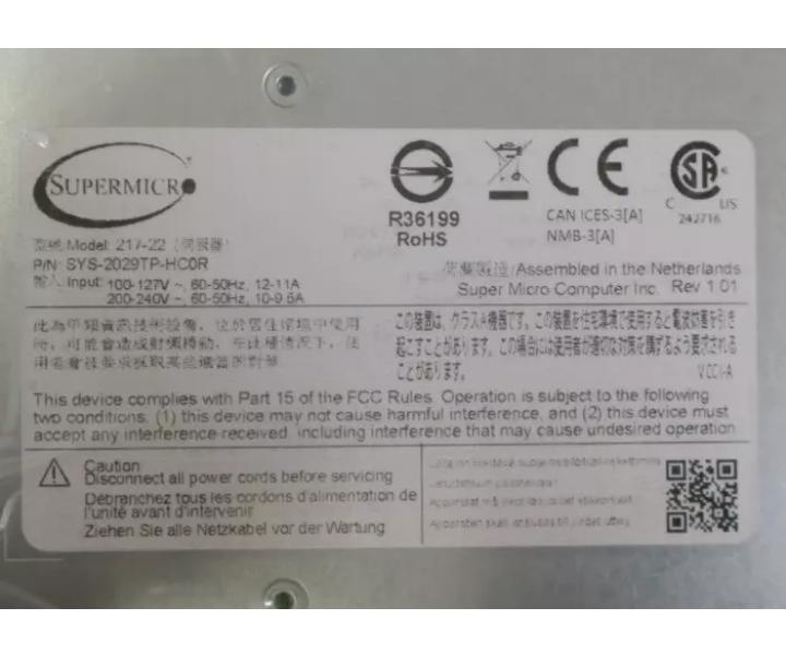 2029TP-HC0R X11DPT-PS
