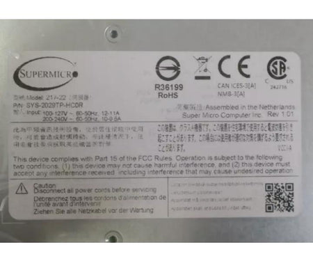 2029TP-HC0R X11DPT-PS