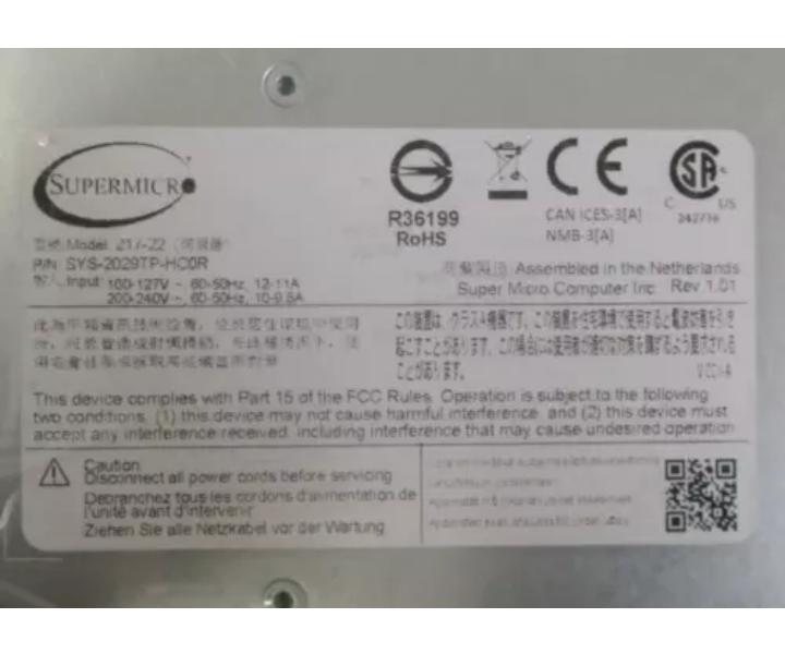 2029TP-HC0R X11DPT-PS