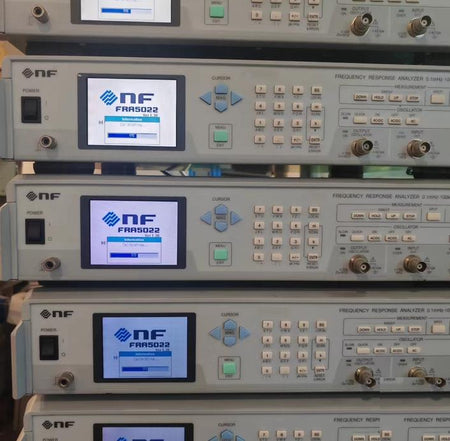 NF FRA5022 FRA5022 0 1 mHz-100kHz 0 05dB 0 3o 140dB - ● 0 05dB 0 3 ● 0 1mHz 100kHz ● 120dB A D ● ● ● ● 88mm 2U