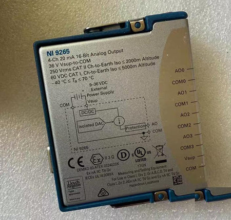 NI 9075 NI9265 NI 9472 NI 9421 NI 9207 DSUB