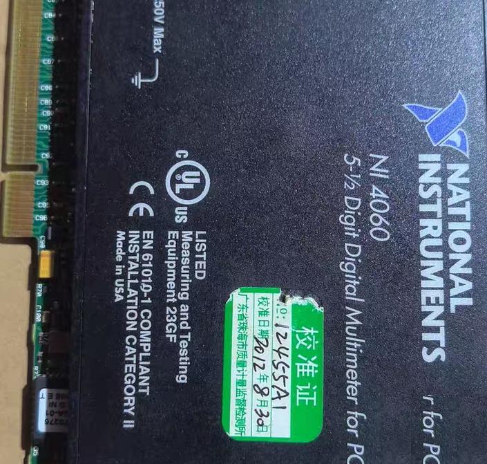 NI PCI-4060 PCI 200mA 250V 193