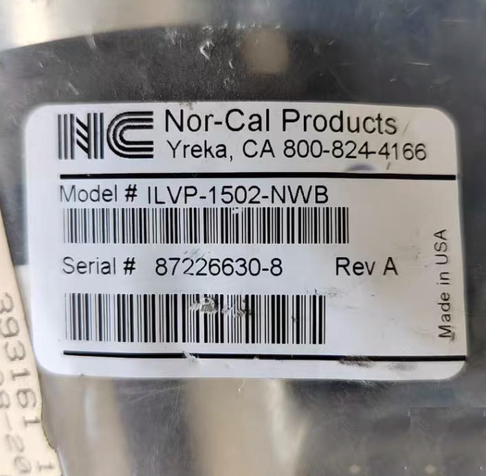 NOR-CAL ILVP-1502-NWB KF40 1