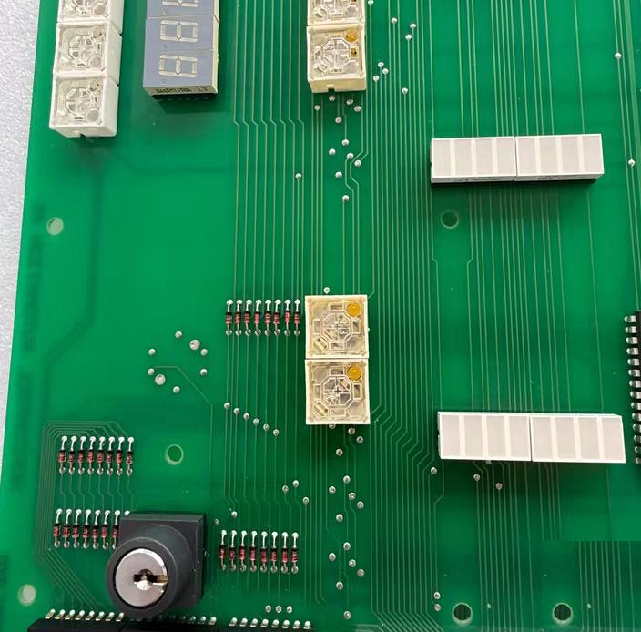 NORCONTROL NA1112 1 OPERATORS PANEL HA220782 A PCB LED