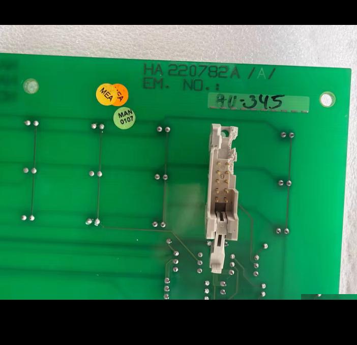 NORCONTROL NA1112 1 OPERATORS PANEL HA220782 A PCB LED