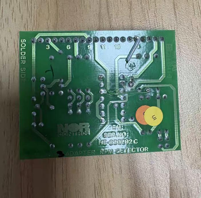 NORCONTROL NN-806 3 RPM HE220292C PCB NN806 3 K