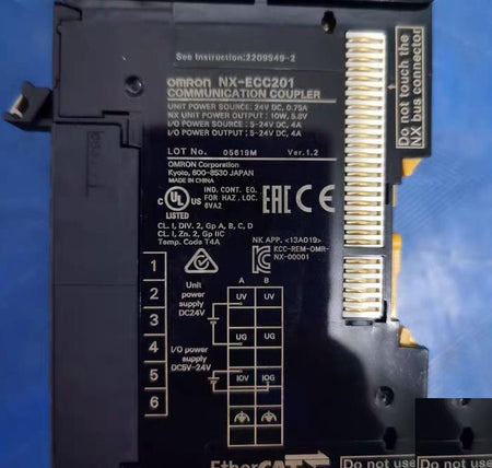 NX-ECC201 EtherCAT 24V DC 1