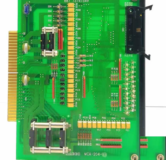 Nabco MCA-204-11 PCB Board 88773747349