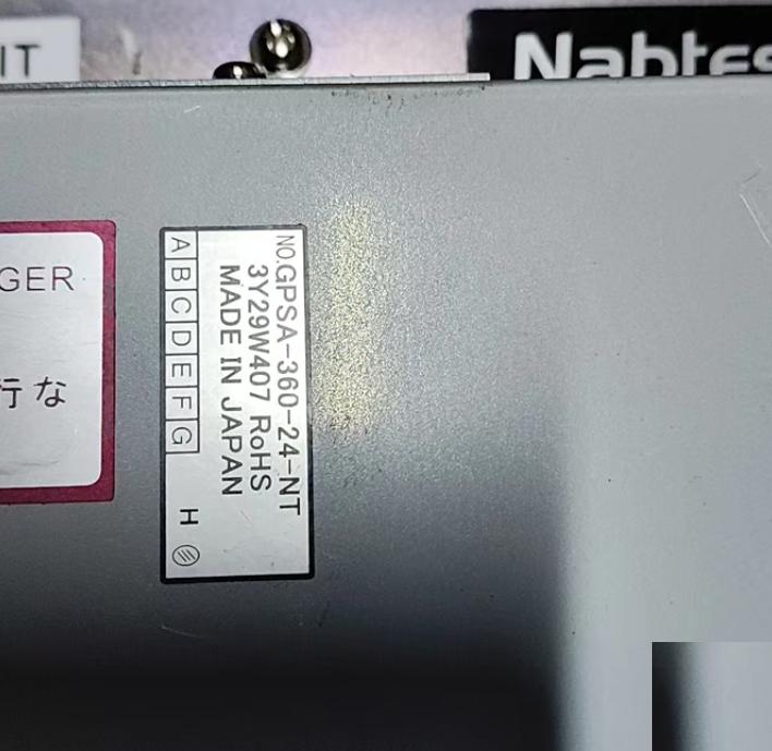 Nabtesco PSB-24 GPSA-360-24-NT 240V 2x20W 40W 2U