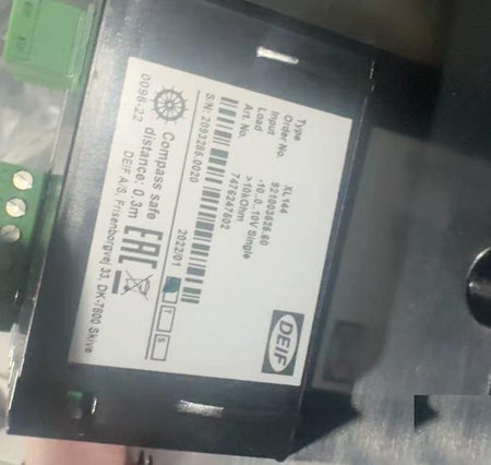 Nabtesco XL144 0-120rpm AHEAD ASTERN -10-0-10V