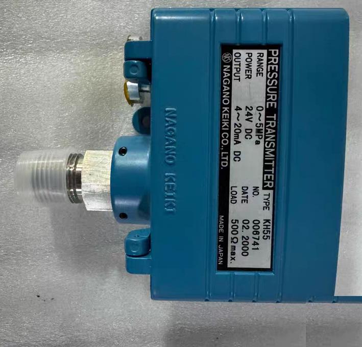 Nagano Keiki KH55 0-5MPa 24V DC 4-20mA DC 500Ω