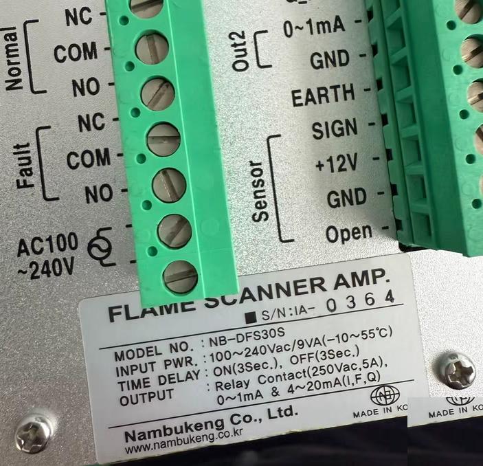 Nambukeng NB-DFS30S AC100-240V 0-1mA 4-20mA