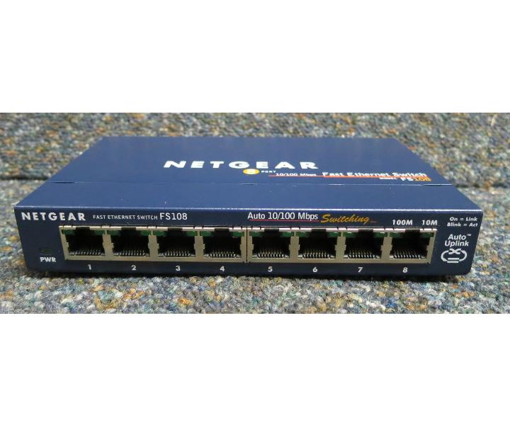 8-Port FS108 100Mbp